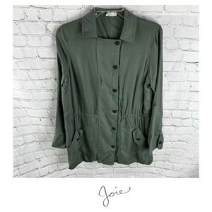 Soft Joie Cargo Utility Army Green Jacket